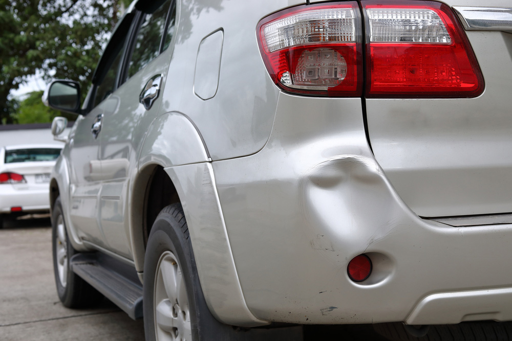 Vehicle With Dent