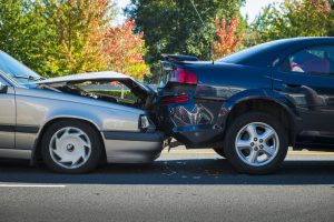 Car for Repair After Accident